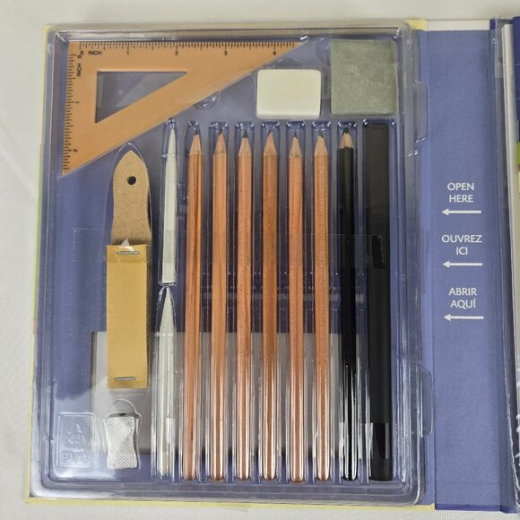 Bundle of Pencil Drawing Books and Graphite Pencils Arts Adult Teen - Picture 10 of 15